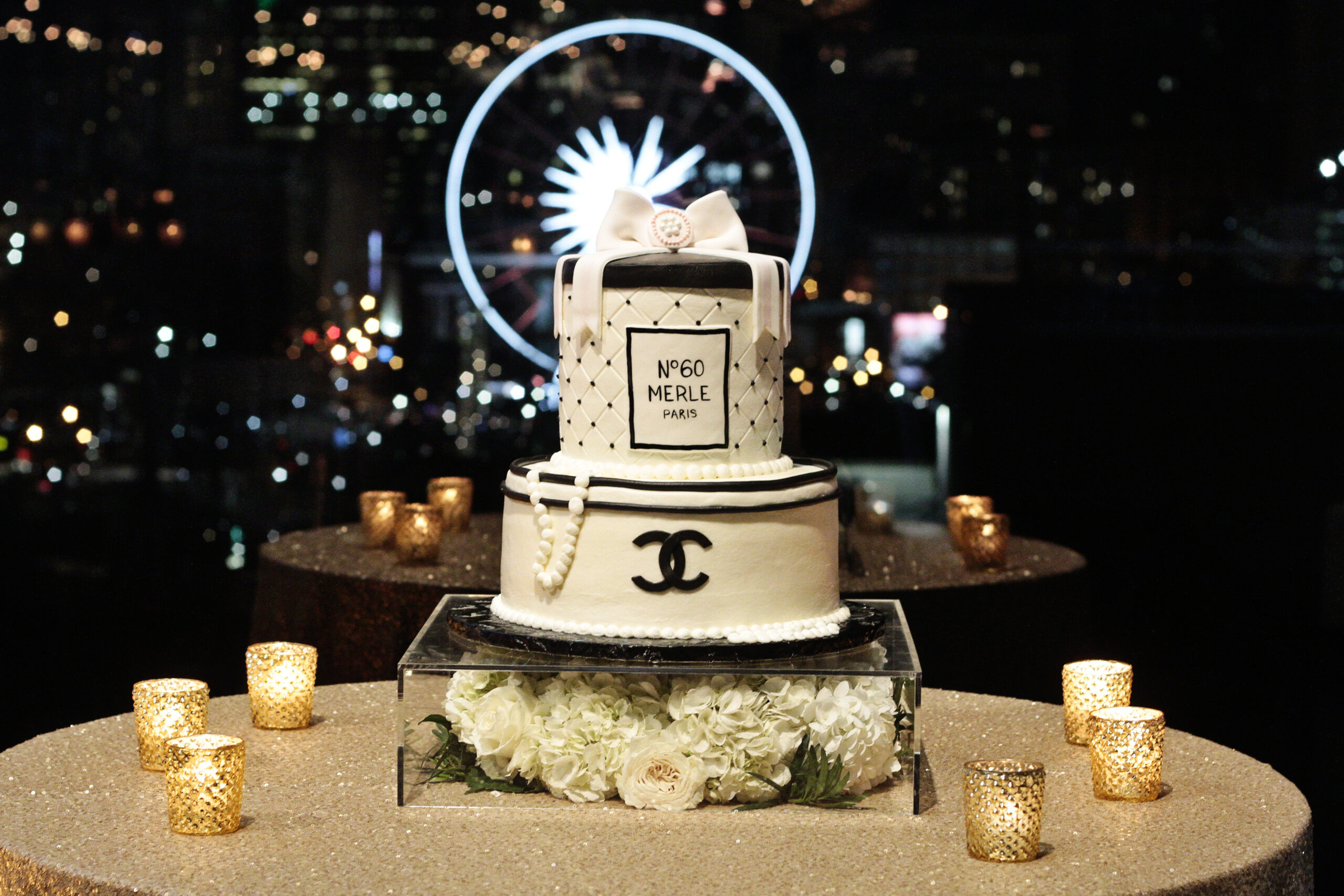 modular image, wm events, ventanas, birthday, surprise birthday, 60th birthday, rooftop event
