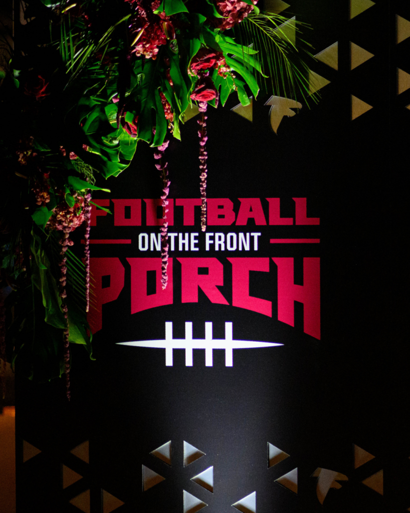 Football on the Front Porch 2025 Atlanta Falcons MBS Atlanta, GA Corporate Event Planning and Design (1)