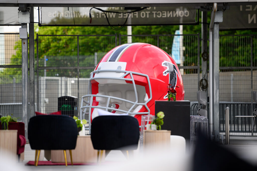 Football on the Front Porch 2025 Atlanta Falcons MBS Atlanta, GA Corporate Event Planning and Design (10)