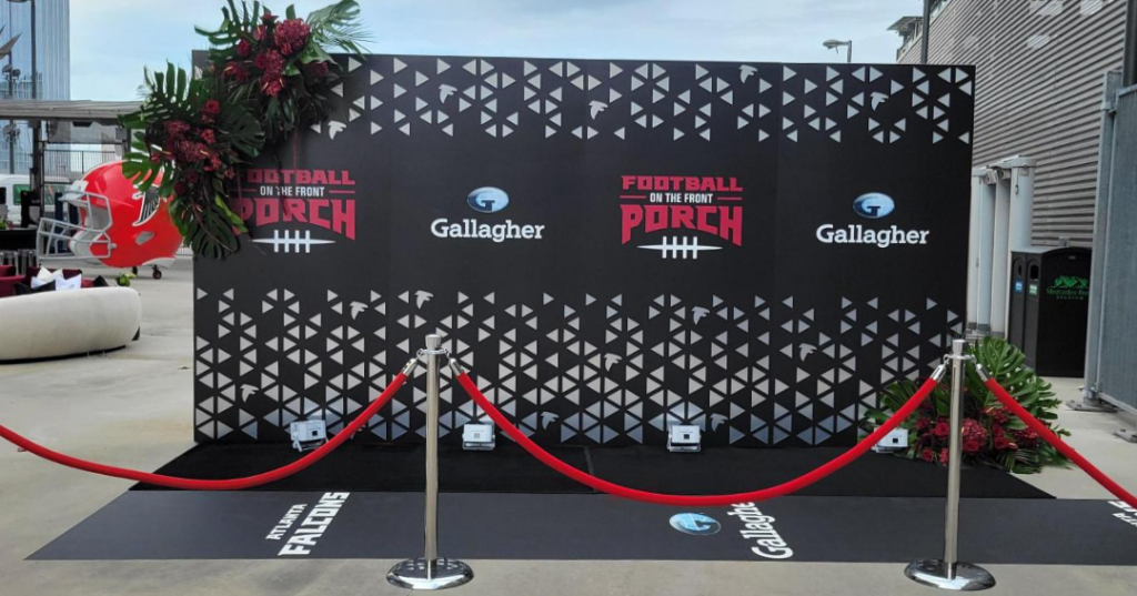 Football on the Front Porch 2025 Atlanta Falcons MBS Atlanta, GA Corporate Event Planning and Design (14)