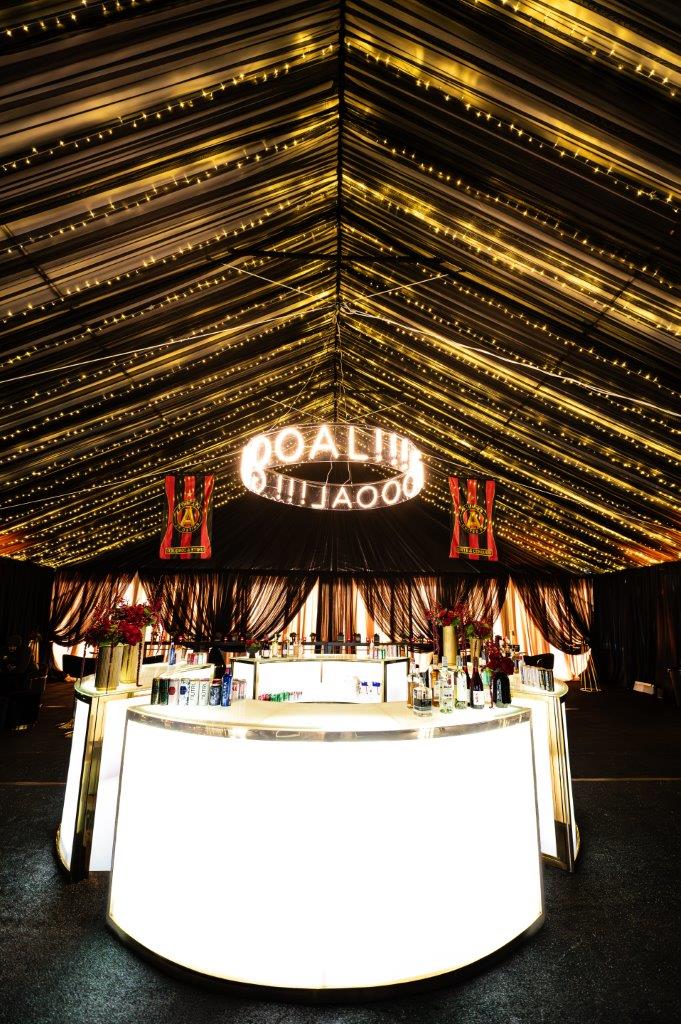 WM Events Atlanta United Block Party VIP Tent Retail Build Out O4W Skatepark (1)