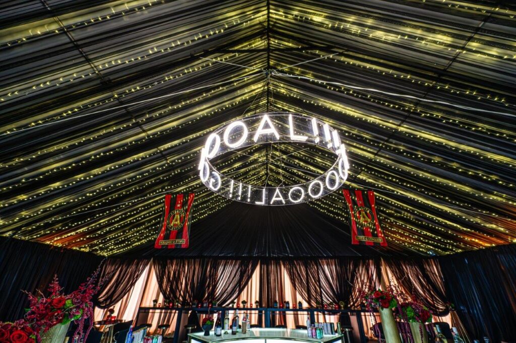 WM Events Atlanta United Block Party VIP Tent Retail Build Out O4W Skatepark (14)