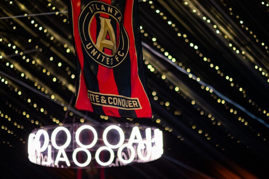 WM Events Atlanta United Block Party VIP Tent Retail Build Out O4W Skatepark (4)