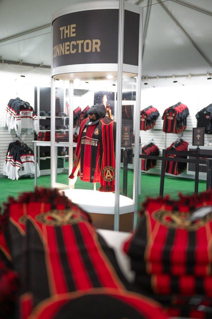 WM Events Atlanta United Block Party VIP Tent Retail Build Out O4W Skatepark (6)