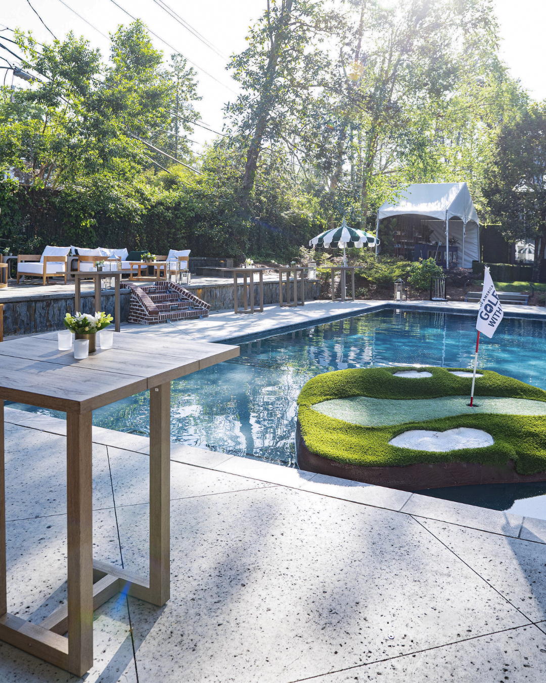 Masters Garden Tent Grandeur Augusta, GA