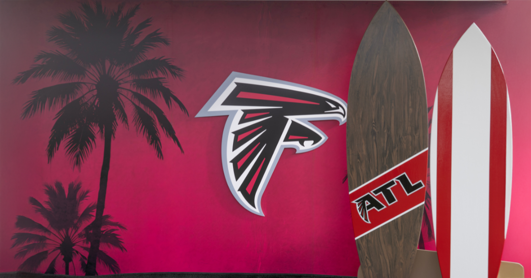 Falcons Beachy Breeze Tailgate Atlanta, GA